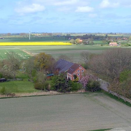 Mooi Stuv , Maisonettenwohnung , Gulfhof , Kachelofen Norden Dış mekan fotoğraf