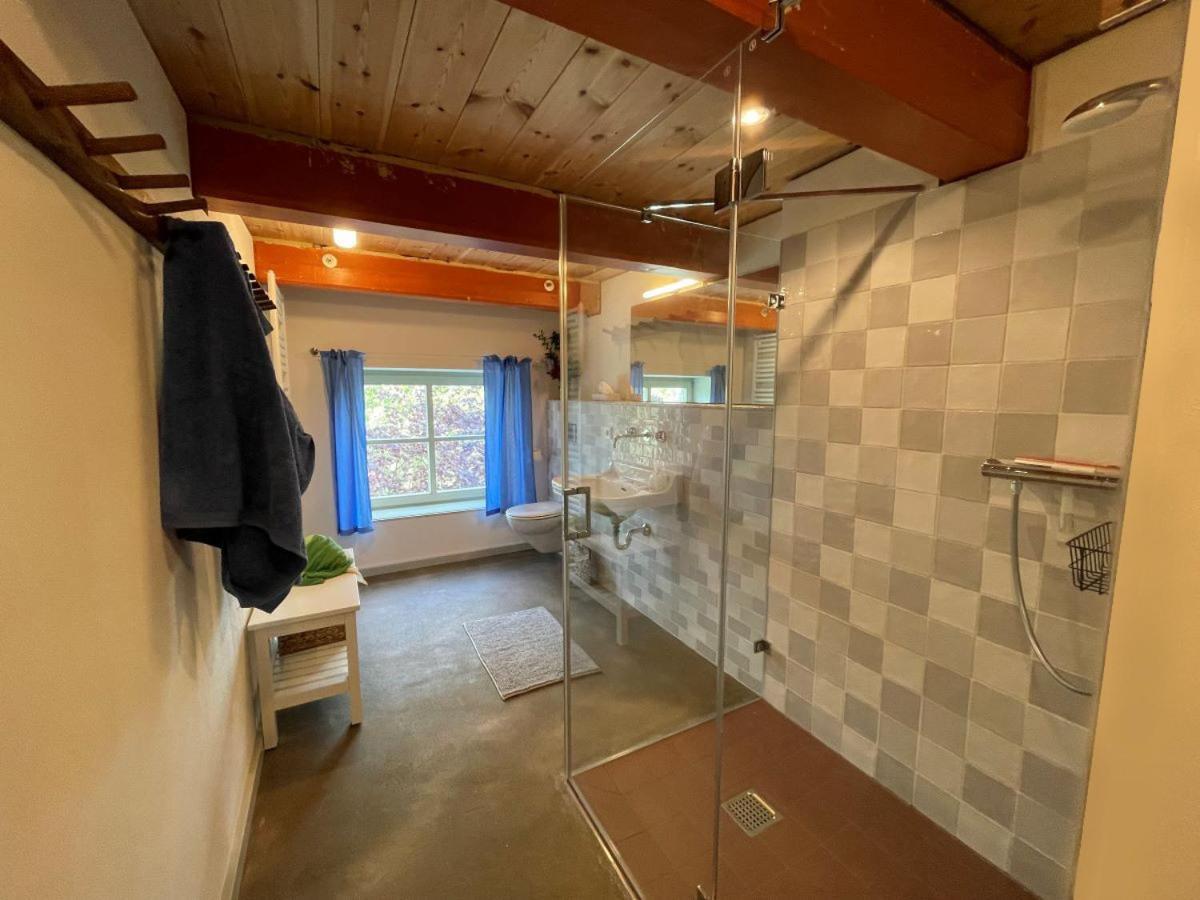 Mooi Stuv , Maisonettenwohnung , Gulfhof , Kachelofen Norden Dış mekan fotoğraf